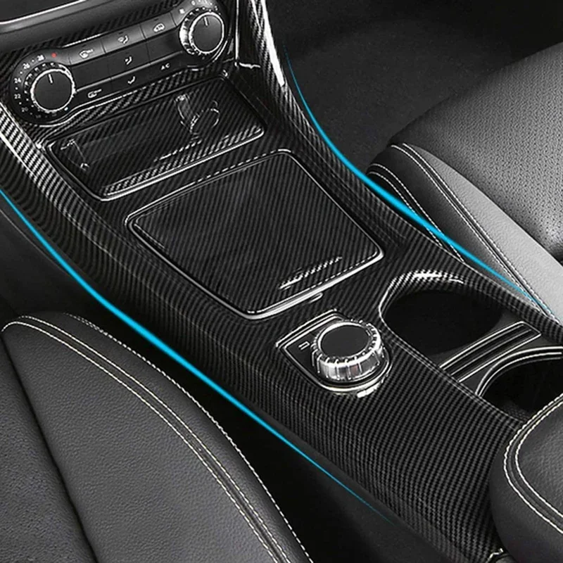 Panel Panel Conser Consol Console Console Console pre Mercedes GLA CLA trieda W176 2013-2018 LHD ABS uhlíkové vlákno