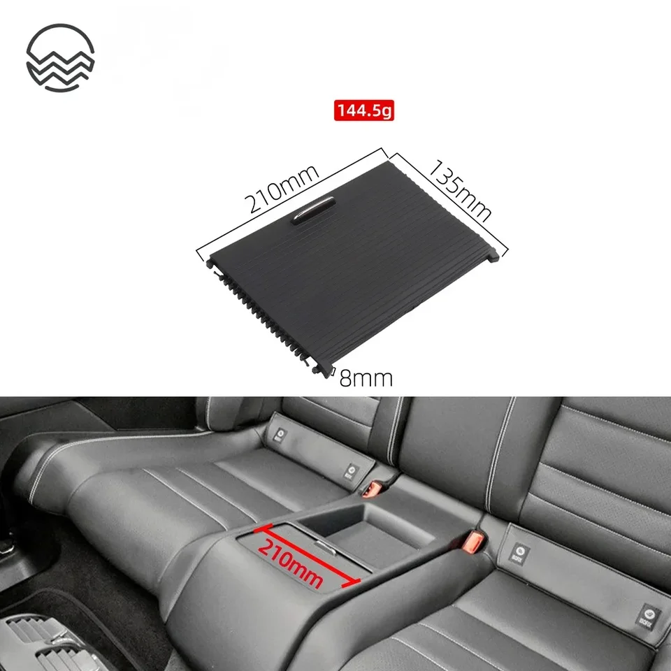 Panel zadného pohárového držiaka na držiak valcovacej slepej uzávierky pre Mercedes Benz CE trieda W204 W207 Coupe C180 C200 C220 E200 E250 E350 E500