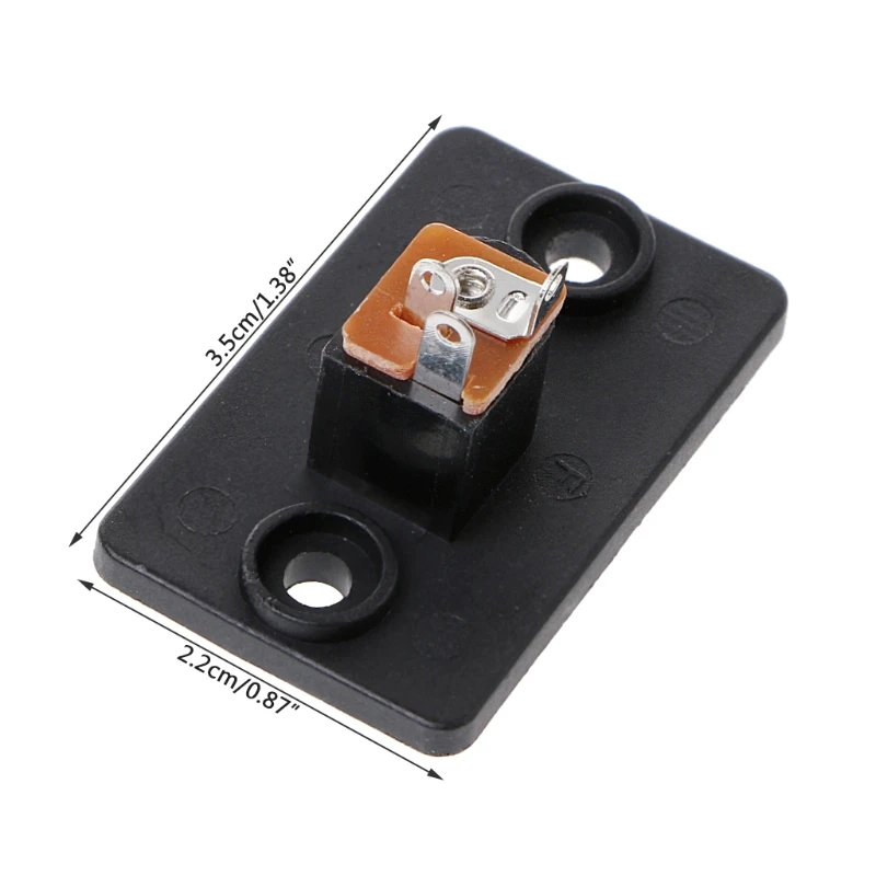 Panel ženského zásuvky pre zástrčku s hlavňou pre zástrčku pre DC 12V Power Connector 5,5 x2,1 mm P dropship