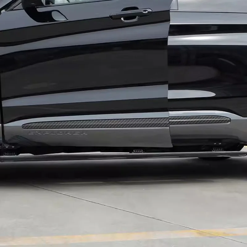 Panelový panel na bočné dvere automobilu TRIMS TRIMS proti kolíku kryt slepka na nálepku ABS PRÍSLUŠENSTVO pre Ford Explorer 2021-2024