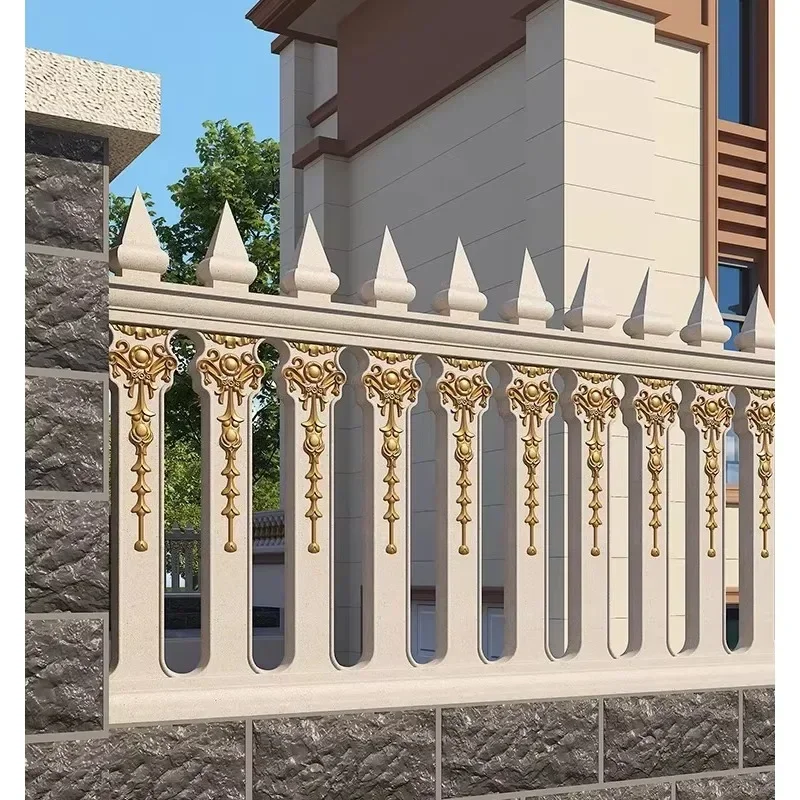 panely stena doska tyče Zakrivená zábradlia zábradlie pažby Balustrády plot formy cement Cement betón Baluster forma