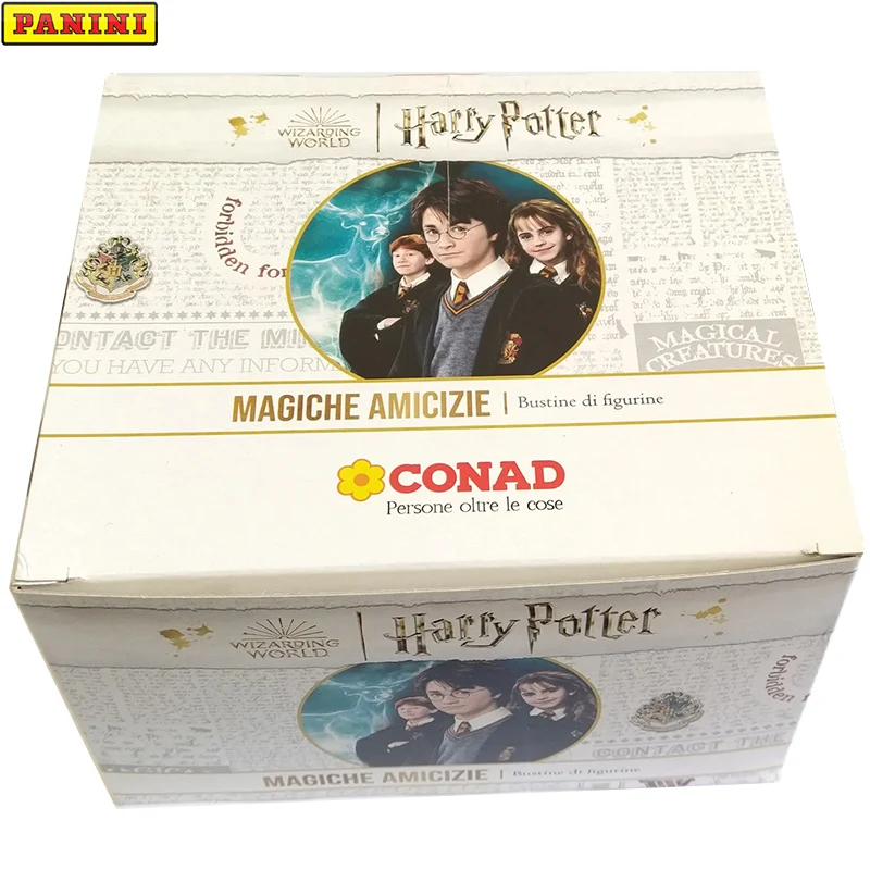 Panini Harry Potter Magical Friendship Box 300 Balíčky nálepky Conad Collection Card Child Hračka