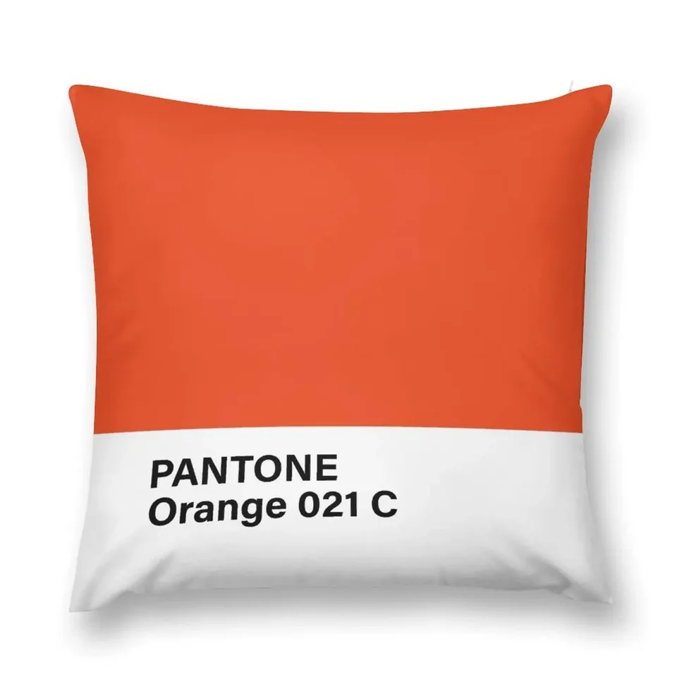 Pantone Orange 021 C Vankúš vianočné vankúše vianočné vankúše vankúš