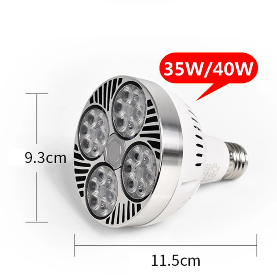 PAR30 LED E27 lampa 220V LED žiarovka