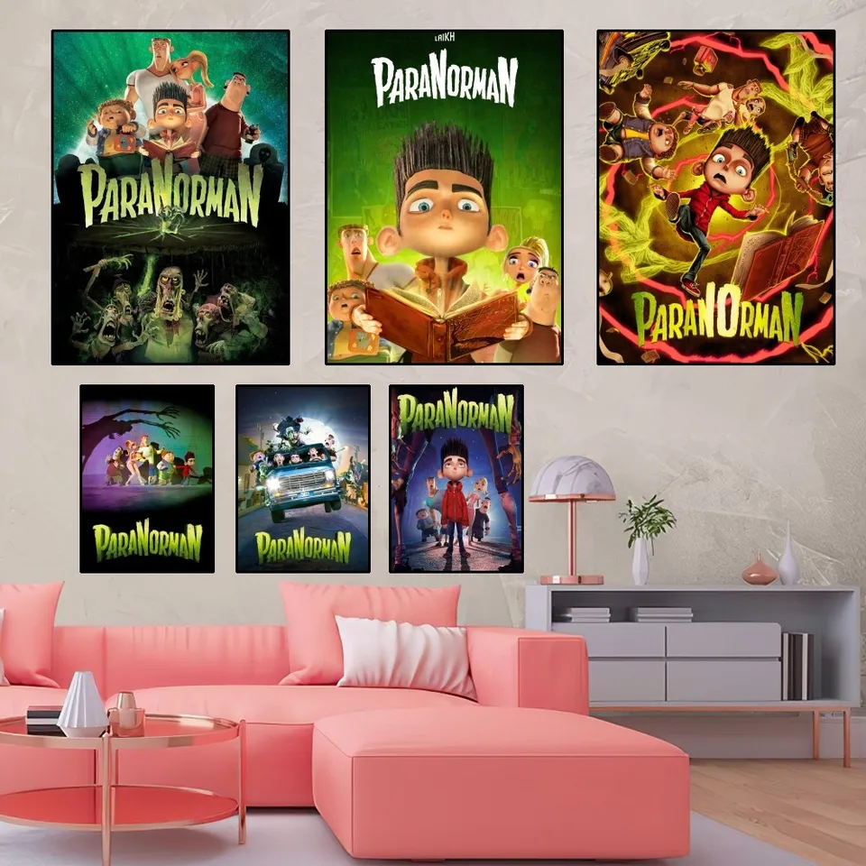 Paranorman Cartoon Plagát Domáca izba dekor obývacia izba Spál