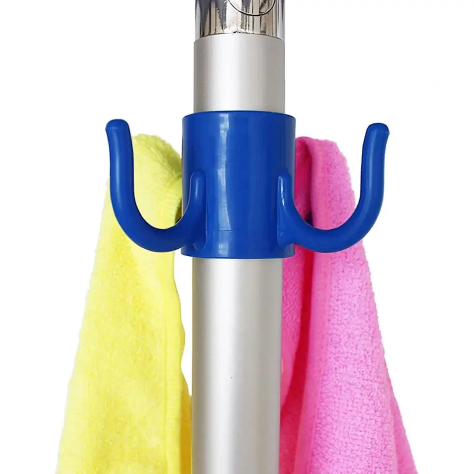 Parasol Hook stabilný všestranný viacfarebný štvorprúdový plážový dáždnik Plast pre uteráky