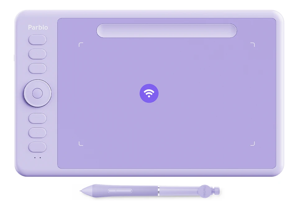 Parblo Intangbo SW Tablet Wireless Drawing, 7x4 palcové digitálne grafické tablety 16384 tlaku kompatibilné s Windows/Mac/Android