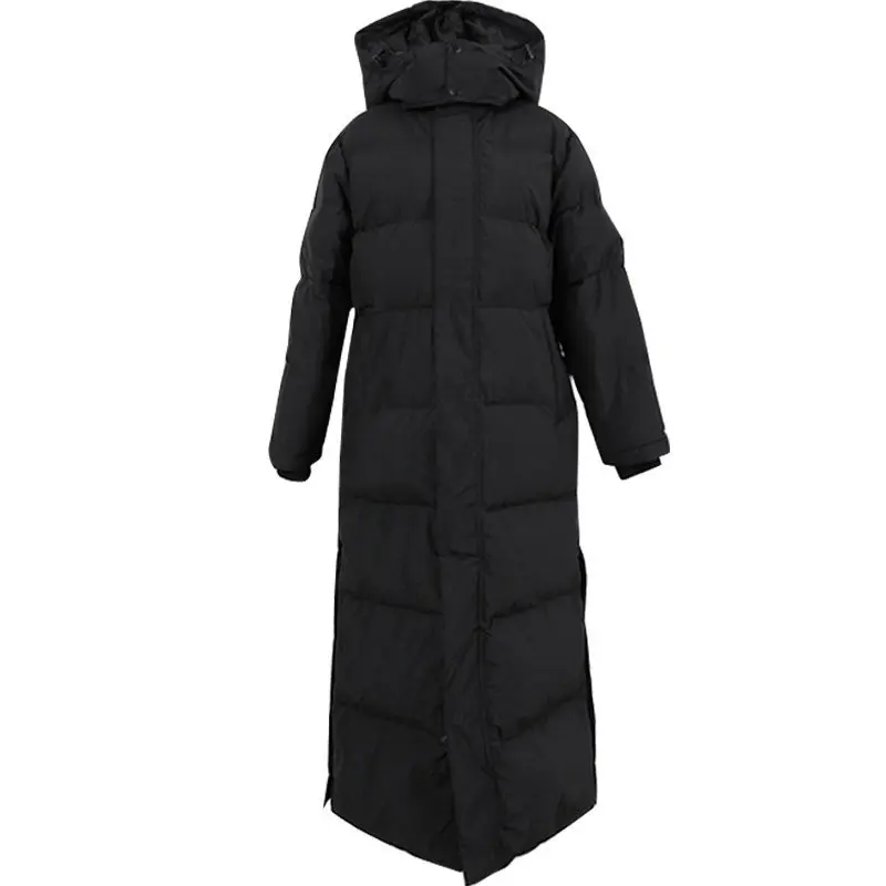 Parka Coat Extra maxi dlhá zimná bunda Ženy kapucňa s veľkou veľkosťou ženský dámsky veterný kabát Outscoat Outwear Clothing Prešívaný