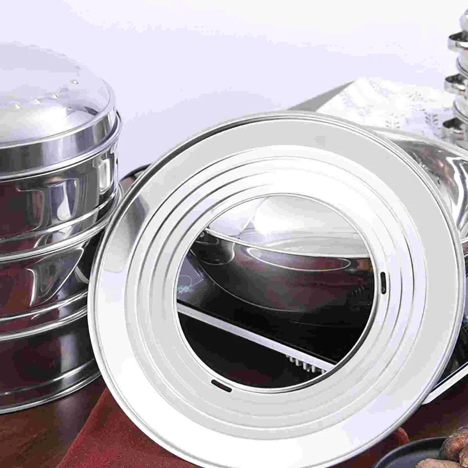 Parníkový prsteň z nehrdzavejúcej ocele Domácnosť Kuchynský stojan Rice Cooker Parné náradie