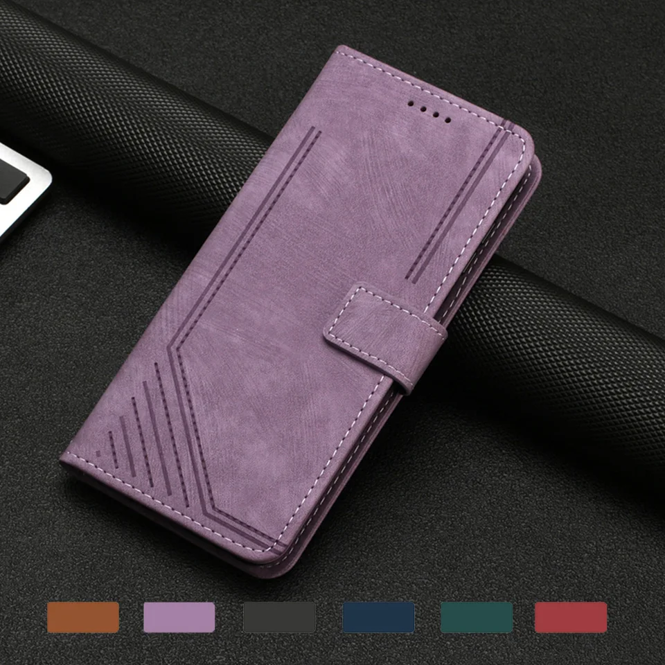 Pase Flip Pase pre Funda Samsung Galaxy J4 J6 Plus A6 A7 A8 2018 A3 A5 2017 J3 J5 J7 2016 Puys Luxusy Lexury Roather Cover