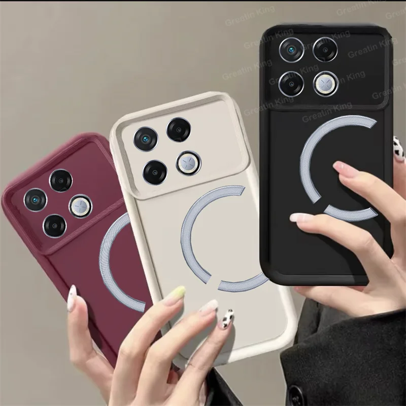 Pase pre Infinix GT 20 Pro X6871 Puzdro pre telefón módny nárazový nárazník mäkký škrupina zadný kryt