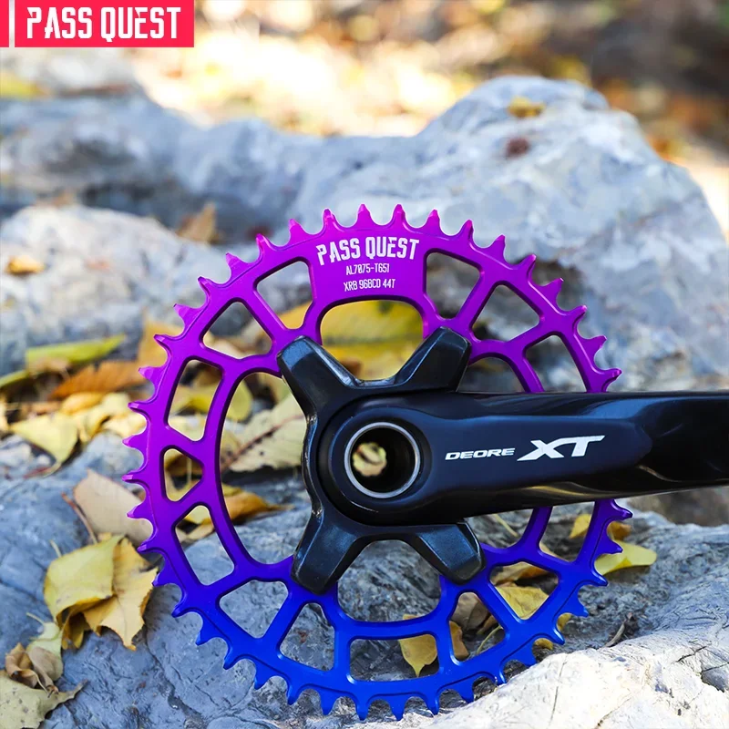 Pass quest 96bcd bicykel pripevnený úzky široký zubný reťazový koleso pre Shimano M600/M7000/M8000/M9000/M9020 11/12Speed ​​Monoplate