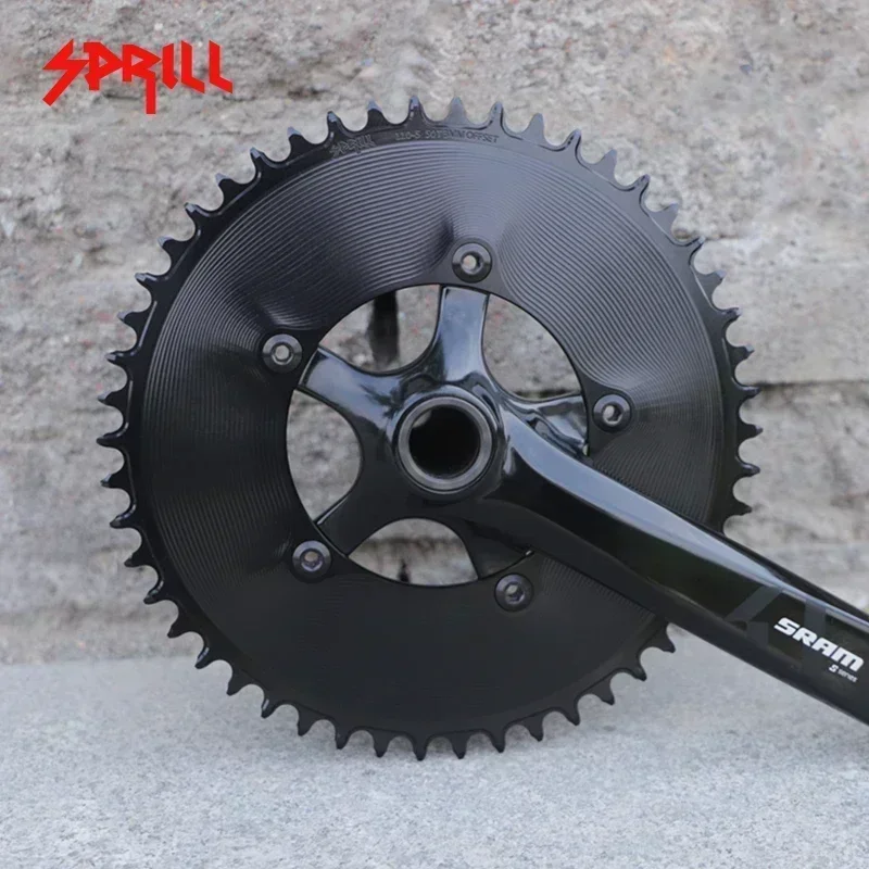 Pass Quest Sprill 3mm Offset 110BCD (5-skrutka Aero) Okrúhle úzky široký reťaz