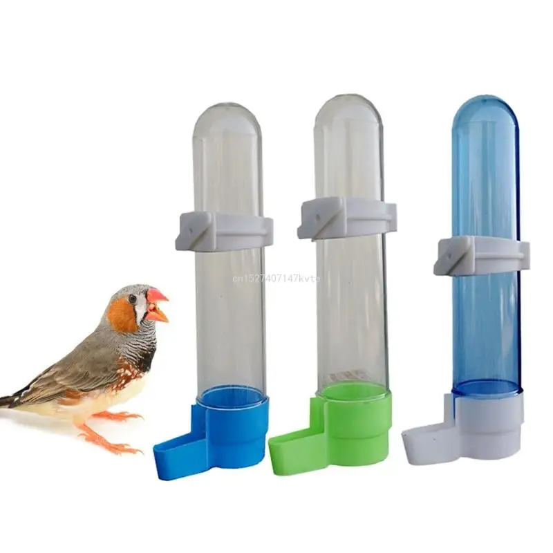 Past Bird Plastic Auto Feeder Parrot Cockatiel kŕmenie vodou pijan šálka misky Dispenser klietky Dodávky