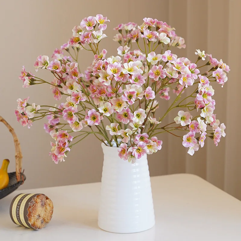 Pastoračný kvet Tung Flower hodváb Jatropha jablko kvetinové kvetiny