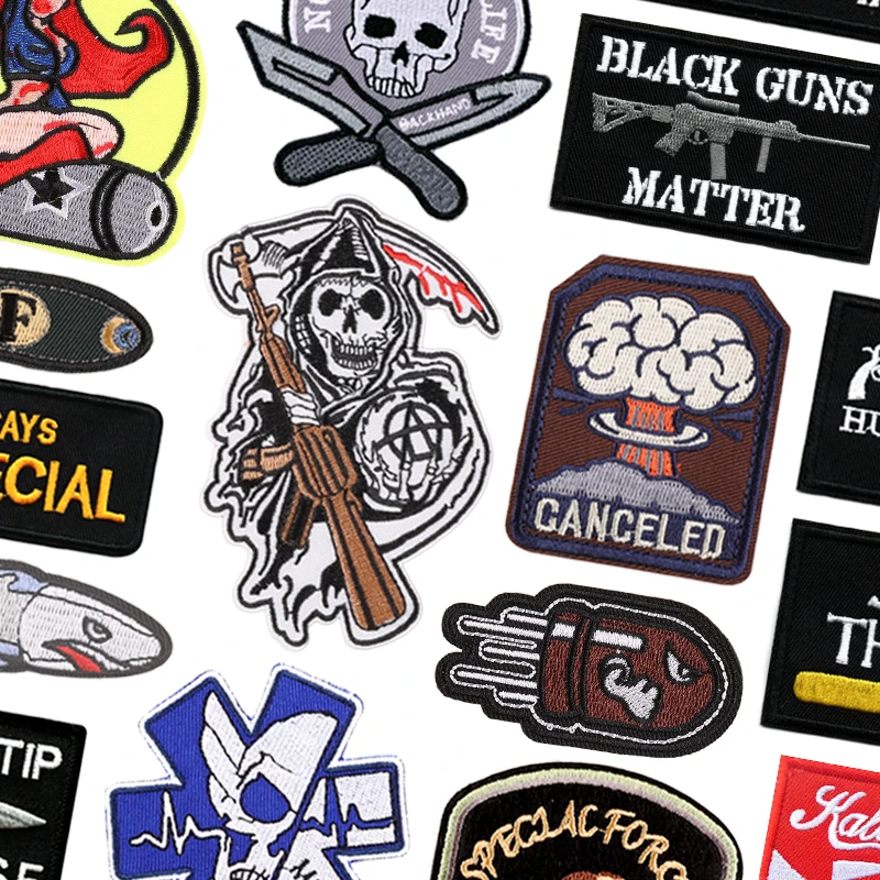 Patches for Jackets Outdoor Clothing Morale Badge železo na vyšívanom dizajnérke Parche Stalker Žen