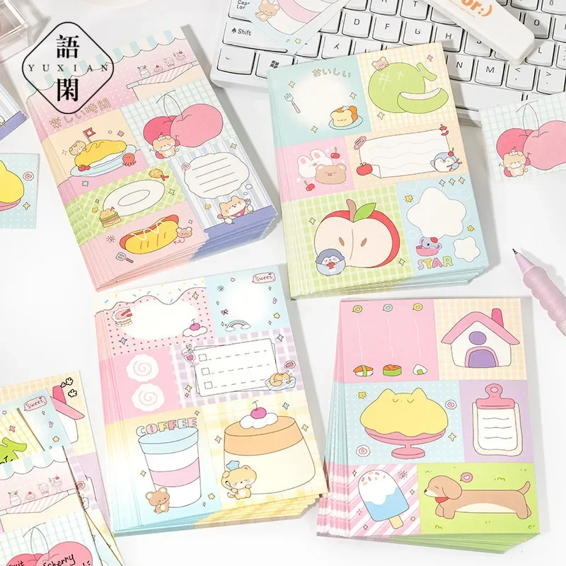 Patchwork notebook Sweet Tea Collection Series Series roztomilý ručne maľovaný vzorový notebook dekorácie študentské memo
