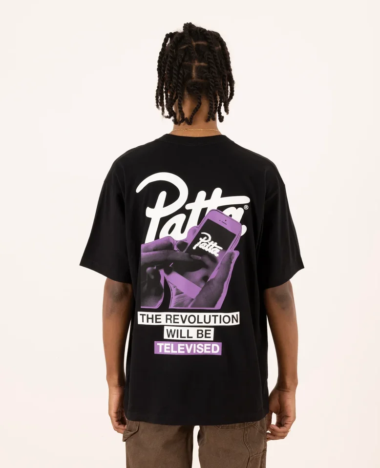 Patta chlorofyl 20 rokov Anniv T-Shirt Black Unisex Fashion Street Noste čistú bavlnenú pleť