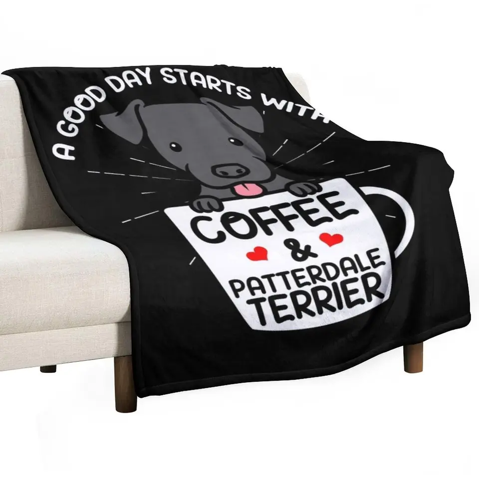 Patterdale Terrier Pes Felt Terrier Lover Lover Hod hod voľného plata