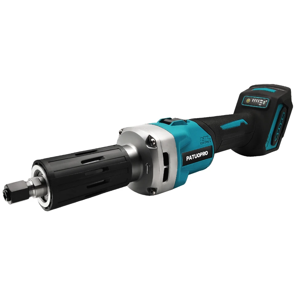 PATUOPRO 18V bezdrôtový kefový elektrický mlynček 6 mm ručnú premennú gravírovací nástroj pre batériu Makita 18V (bez batérie)