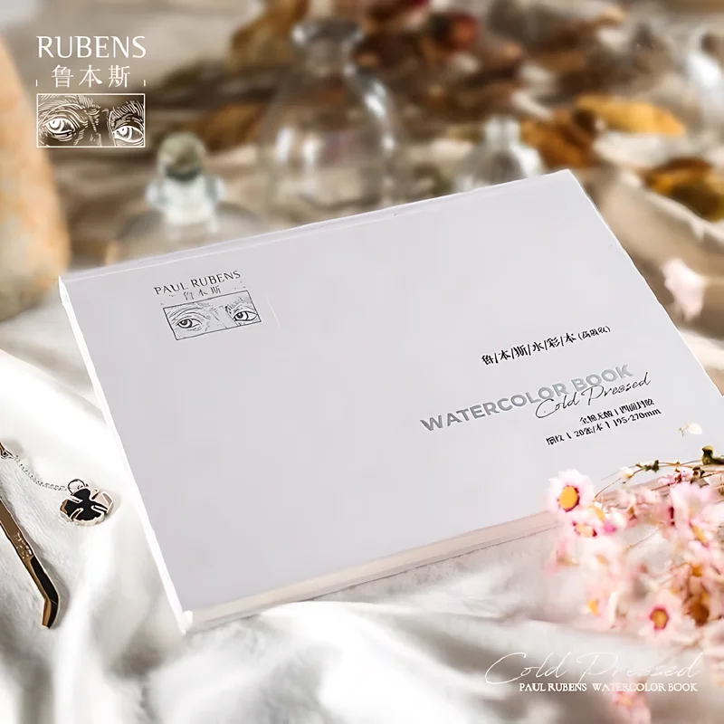 Paul Rubens 100% kresba s kresbou kresby vaty Vysoko absorbovaný za studena tlačený papierový náčrt knihy 300 GSM 20 listov