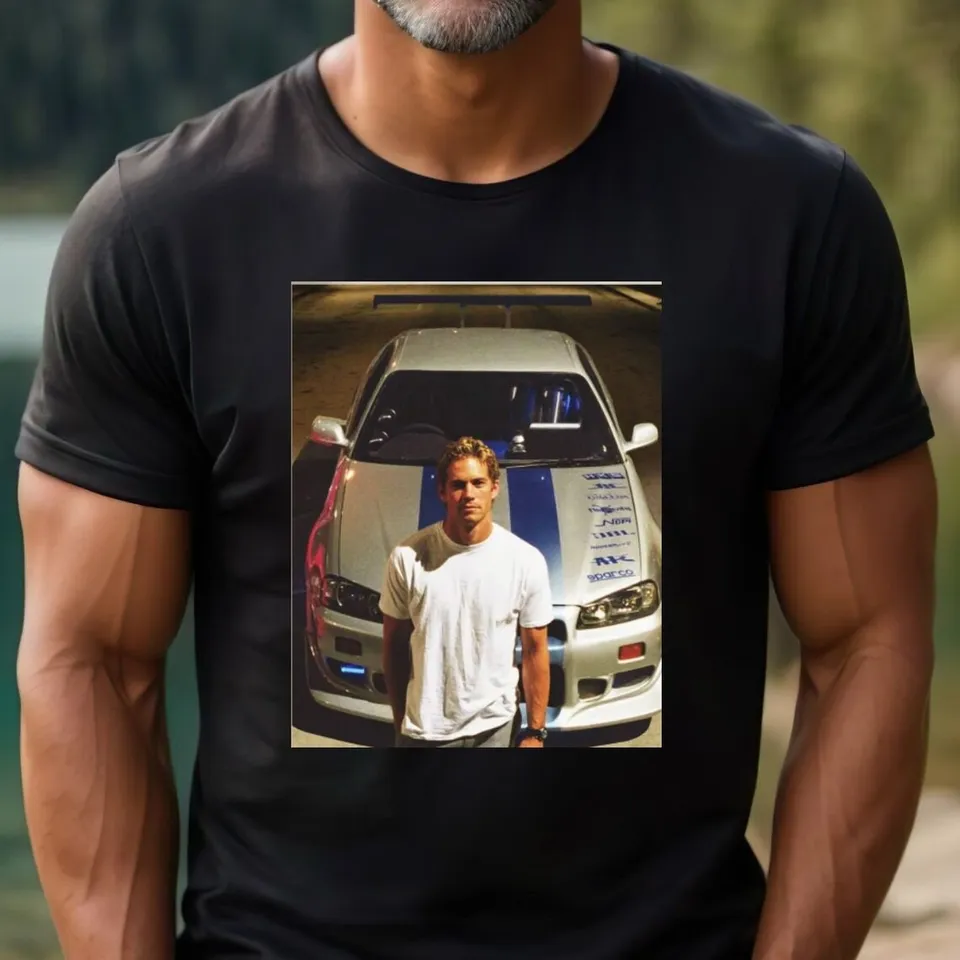 Paul Walker košeľa Paul Walker Mikloch mládež Paul Walker Darček Rýchle a zúrivú mikinu Paul Walker Vintage Paul