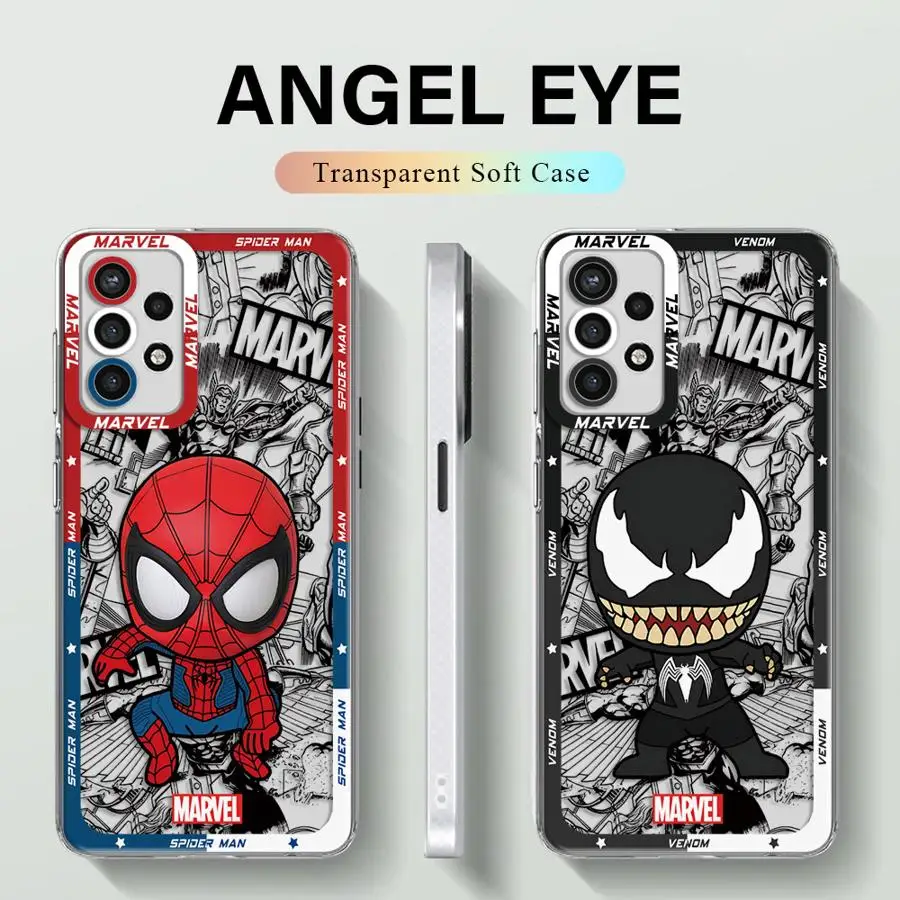 Pavúky Man Venom Puzdet pre Samsung A13 A14 A15 A23 4G 5G A24 4G A25 A33 A34 A53 A54 A73 A35 A55 5G BAG BAG