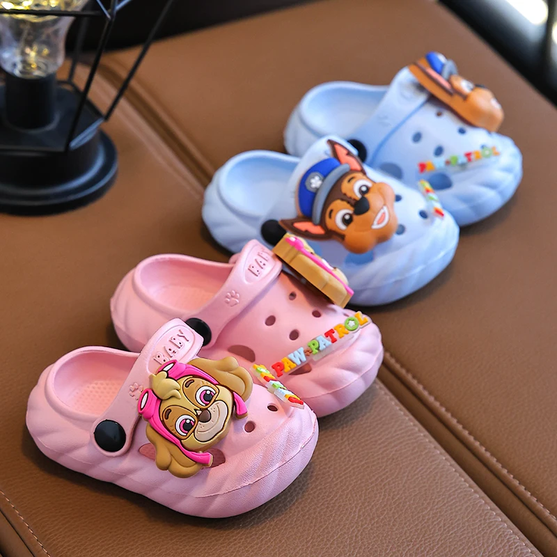 PAW Patrol Detská vnútorná a vonkajšia karikatúra, ktoré nie sú kreslení detskými klietkami pre psie topánky