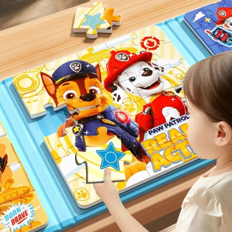 Paw Patrol Magnetická puzzle pre deti vo veku Magnetické hračky pre chlapcov a dievčatá intelektuálne darčeky Magnetické hračky