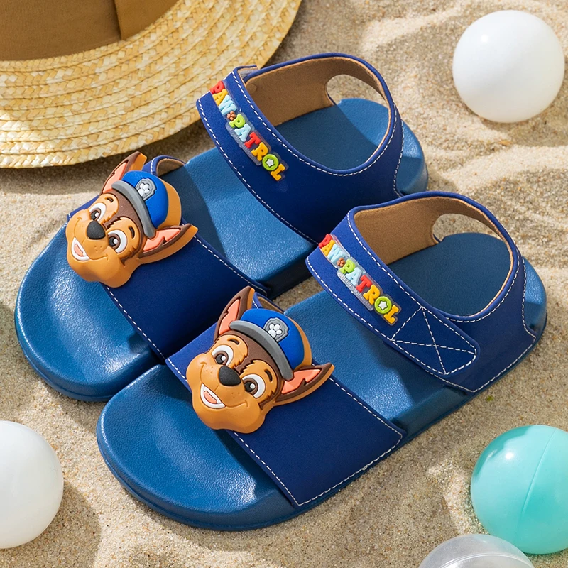 Paw Patrol Original Boys and Girls Sandals Summer Nové detské plážové topánky Neklipy mäkké sandále