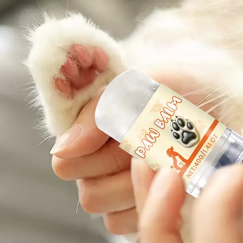 Paw Soother balzam zvlhčujúci domáce zviera s krémom s krémom hlbokú výživu Hydratačný nástroj pre králiky mačky a iné malé zvieratá