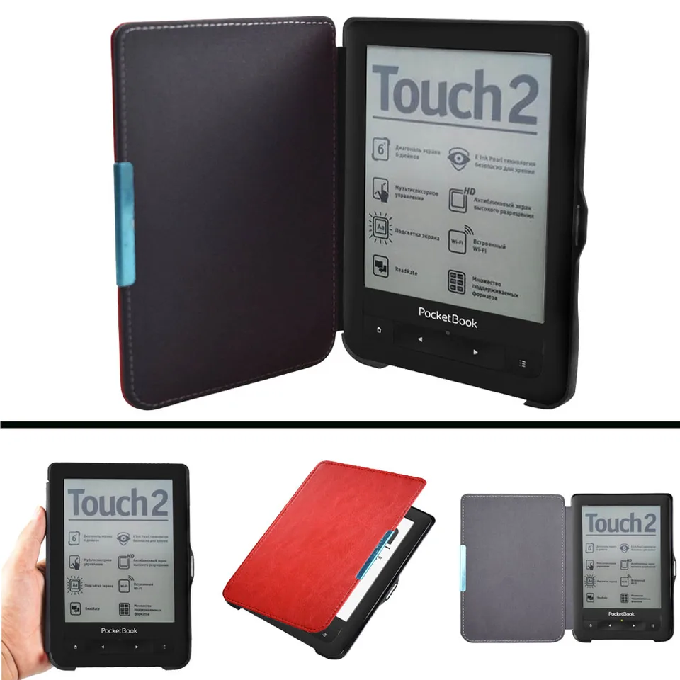 PB 622 623 Advanced PU kožené puzdro pre vreckovú knihu 622 623 Touch 1 2 EREADER FLOW FOLO FOLO KRAJ MAGNATURE ZÁVERE