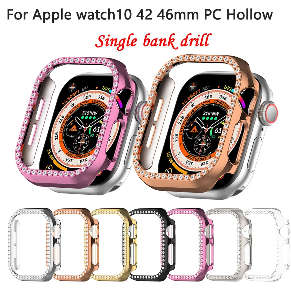 PC Hollow Shell for Apple Iwatch S10 Smart Watch Ochranné puzdro Single Bank Watch Pase Accessories X Sell