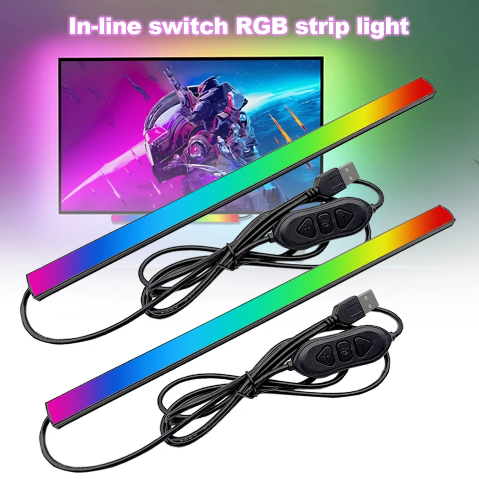 PC Monitor podsvietené LED pásové svetlá RGB Color domácich majstrov slávnostné atmosféru dekoratívne svetlá esporty herné svetlá atmosféry