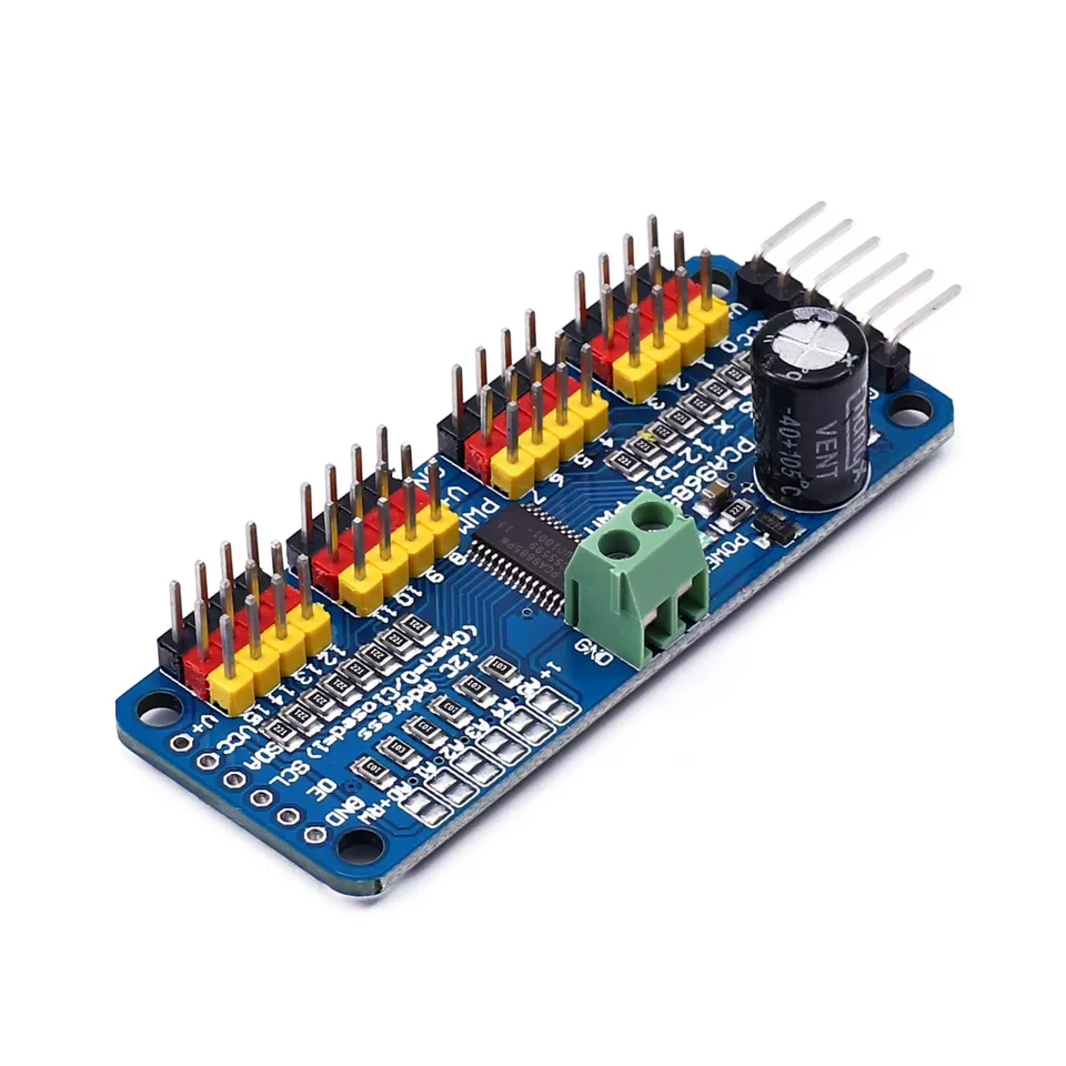 PCA9685PW 16 Channel 12-BIT PWM Servo Shield Driver I2C Modul PCA9685 pre Raspberry Pi