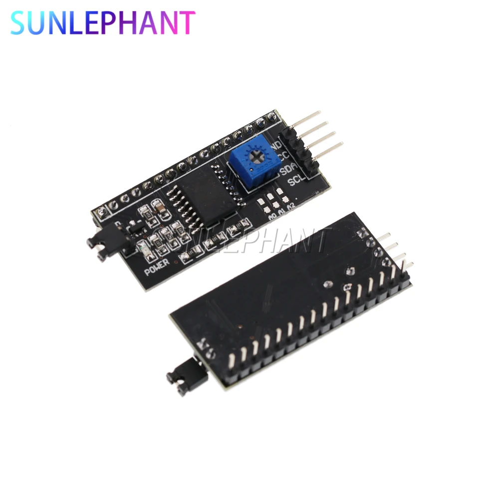 PCF8574 IIC I2C TWI SPI Serial Interface Board Port 1602 2004 LCD LCD1602 Adaptérový doskový LCD Adaptér Modul prevodníka