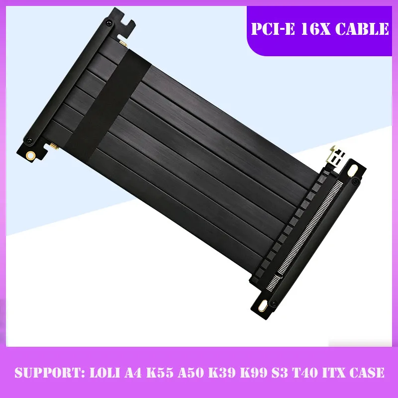 PCI-E 3,0 16X GPU Riser PCI GPU Extension Cable pre LOLI A4 K55 A50 K39 K49 K99 S3 T40 T12 D-A4W LZ-A4 PASE