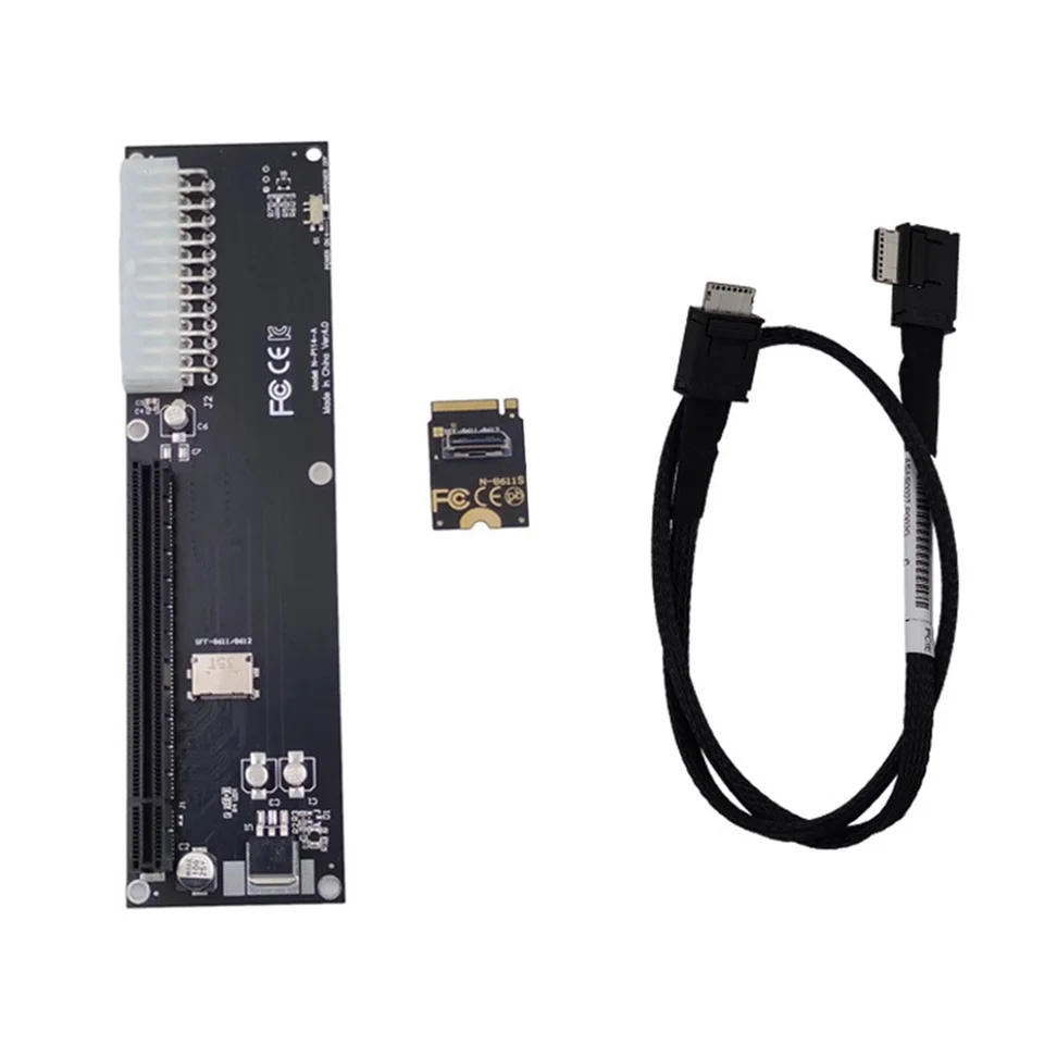 PCI-E 3,0 M-Key M.2 do Oculink SFF-8612 SFF-8611 Hostiteľský adaptér pre GPD Win Max2 Externá grafická karta SSD