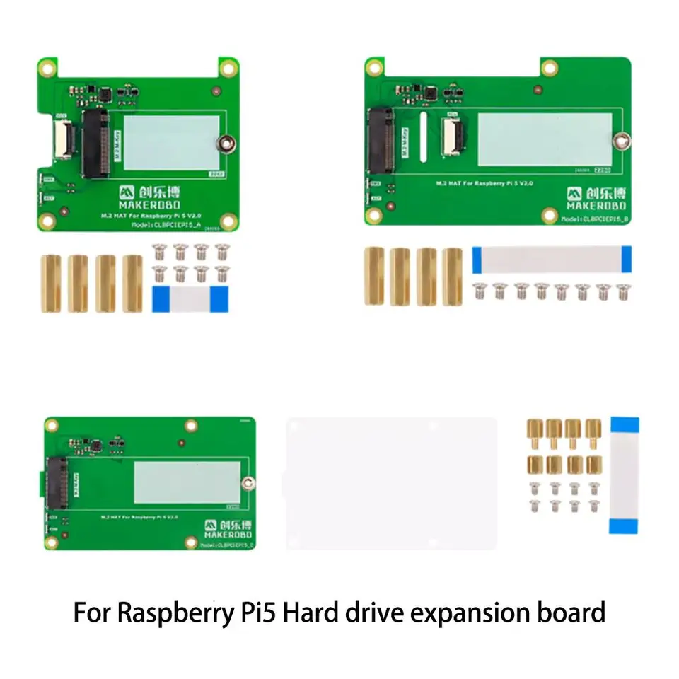PCIe až M.2 SSD pre Raspberry Pi 5 2,5 palca SATA HDD/SSD Rozširujúca doska M Kľúčové rozhranie pre RPI 5 Vysokorýchlostná expanzia BOA U2I0