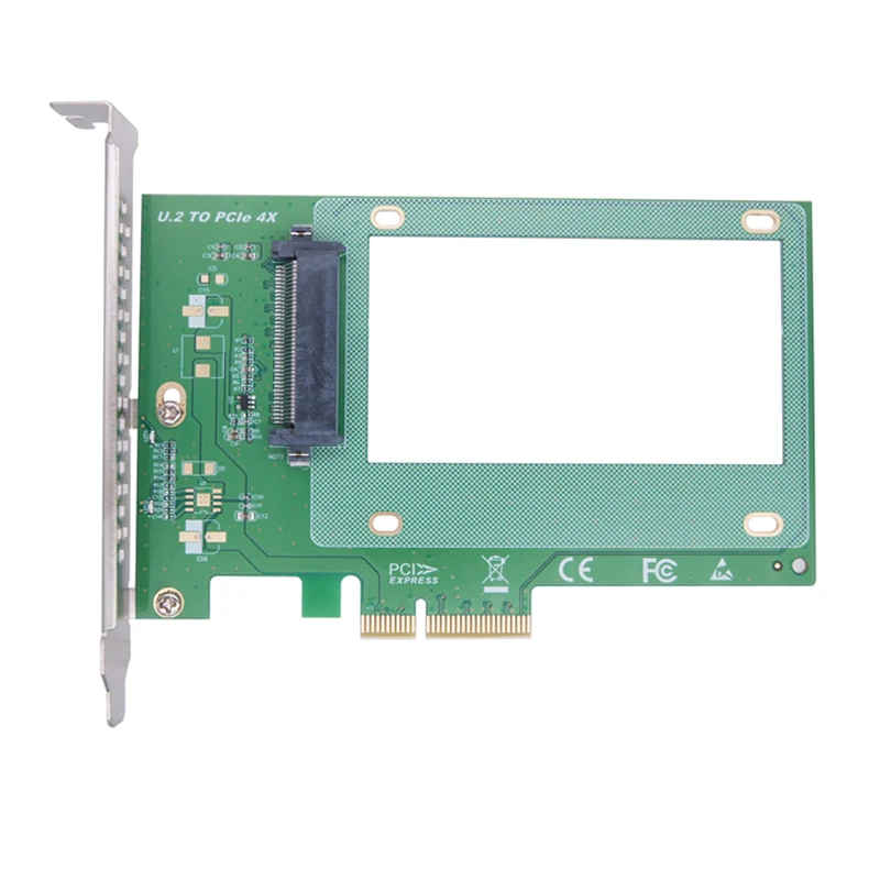 PCIE až U.2 Adapter PCI Express 3.0 X4 až U.2 NVME SFF-8639 2,5 