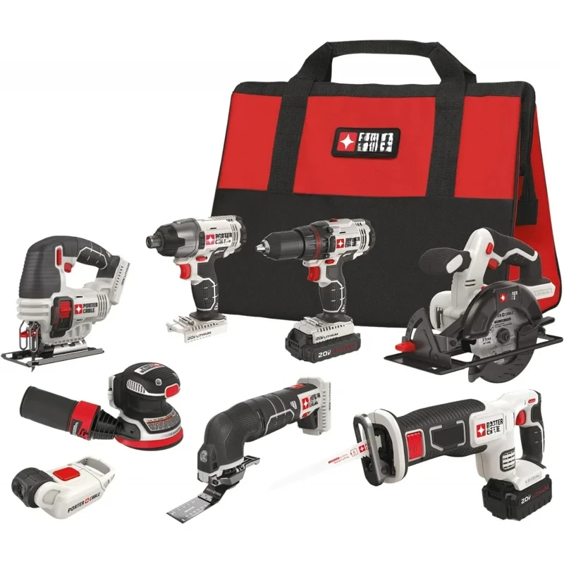 PCORTER-CABLE PCCK6118 20V Max * Combo Kombinácia lítium ion 8-Tool