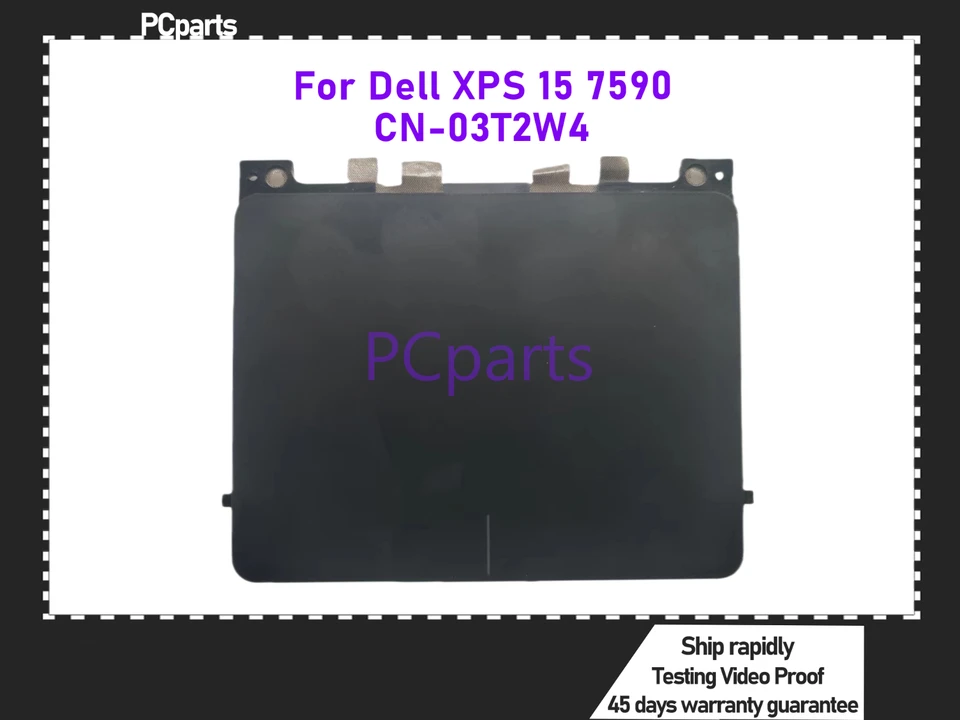 PCPARTS Najlepšia hodnota CN-03T2W4 pre Dell XPS 15 9550 9560 9570 7590 Touchpad laptopu s káblovou doskou na myši 100% plne testovaný