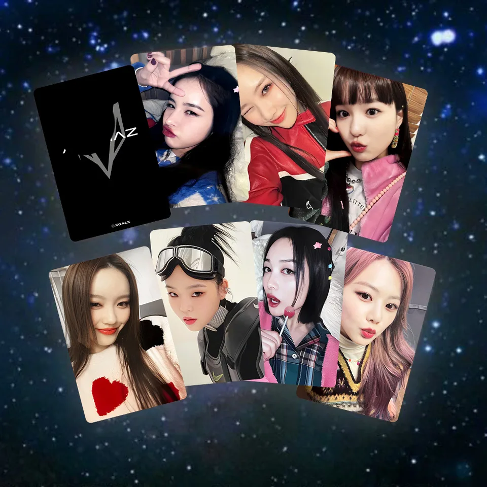 +PCS/SET KPOP IDOL XG KCON LOMO CARTS 2023