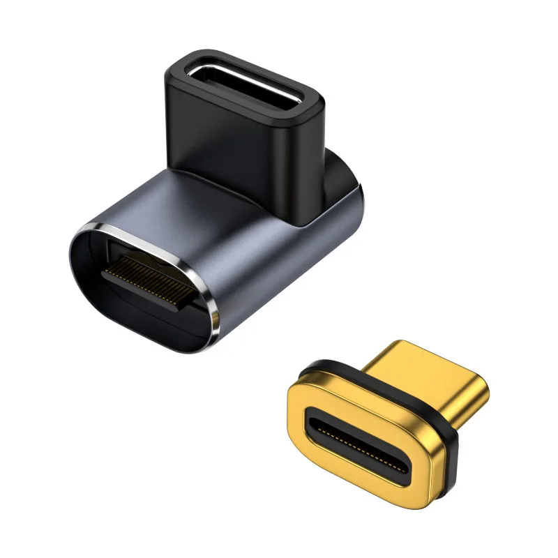 PD 100W rýchle prenos dát vysokorýchlostný vysokorýchlostný USB4.0 40 Gbpps Nabíjacie prevodník Podpora 8K 60 Hz Magnetický adaptér typu C pre Thunderbolt 4