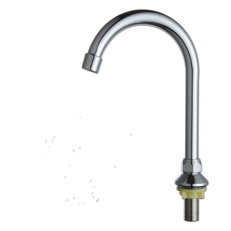 Pedál vodná výstup potrubie Faucet Faucet Príslušenstvo kuchynské výstupy potrubie umývanie povodia umývadlo faucet Univerzálna trubica záhradná faucet