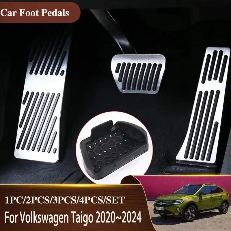 Pedále automobilu pre Hyundai Tucson NX4 2020 ~ 2024 Hliníková zliatina automobilu REST PAD RESTOVANIE OBMEDZENIA BRKOVÝCH PEDALOVÝCH AKCIPOVÝCH KRYTOV AUCCESTORY