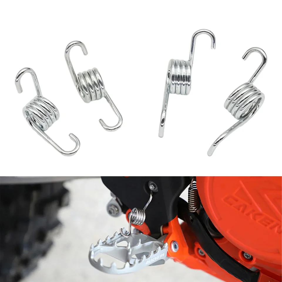Pedály Foot REST Footpegs pružiny pre KTM exc-f 250 300 SX SX-F XC XC-F XC-W XCF-W 68 85 125 150 200 350 450 500 1998-2023