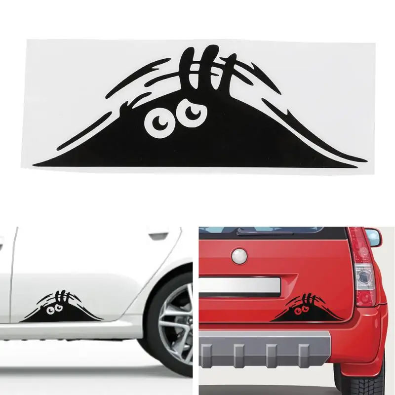 Peeking Monster Auto Sticker Vinyl Decal pre Skota Octavia Superb Fabia Kamiq Karoq Kodiaq