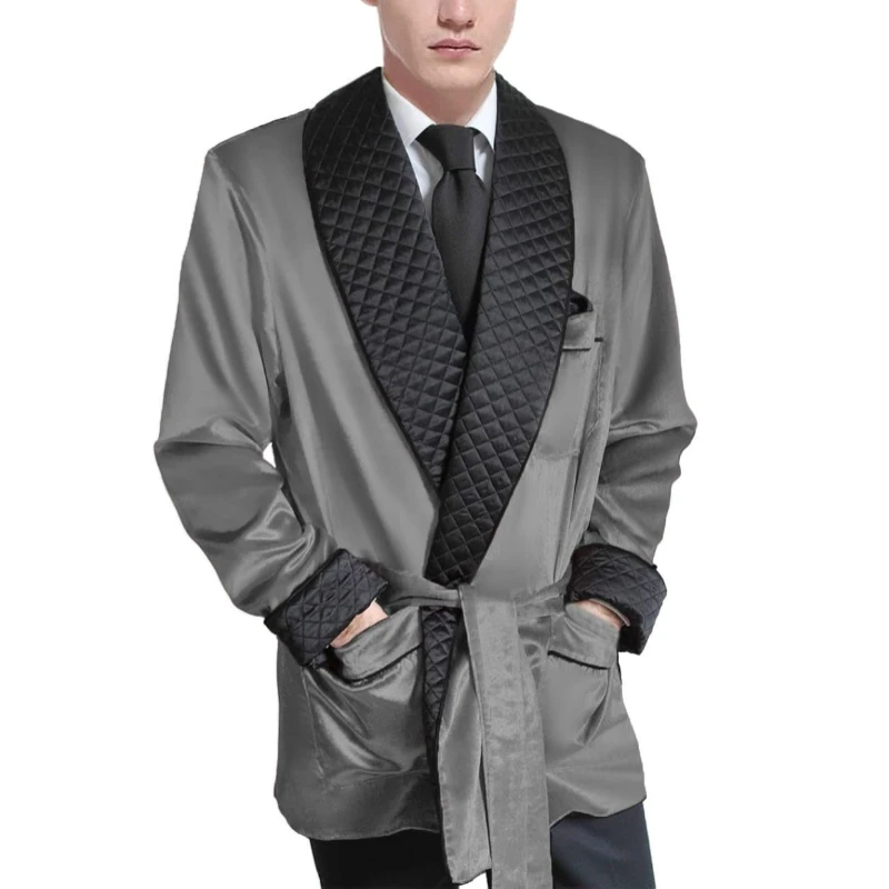Pekný zelený zamatový dvojitý dojčený večere pánske obleky s bundou s nohavicami Svadobné smokingy Groomsman Prom Party Party Blazer Suits