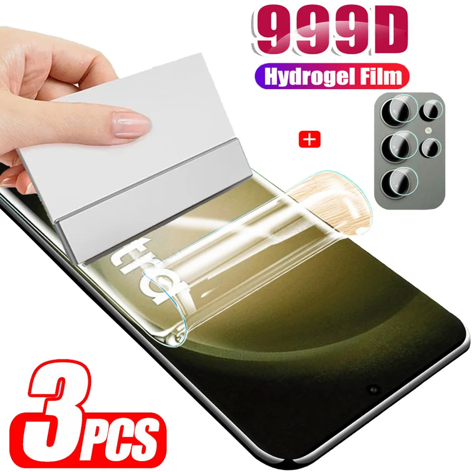 PELICULA S23 S24 Ultra Film HIDROGEL pre Samsung S 23 Ultra obrazovky Protector Samsung Galaxy S23 Ultra Hydrogel Film S23ultra 5G Water Gel Front + Film Camera Film S23 Plus Protectores Film Samsungs23 + Hydro Gel Soft Glass
